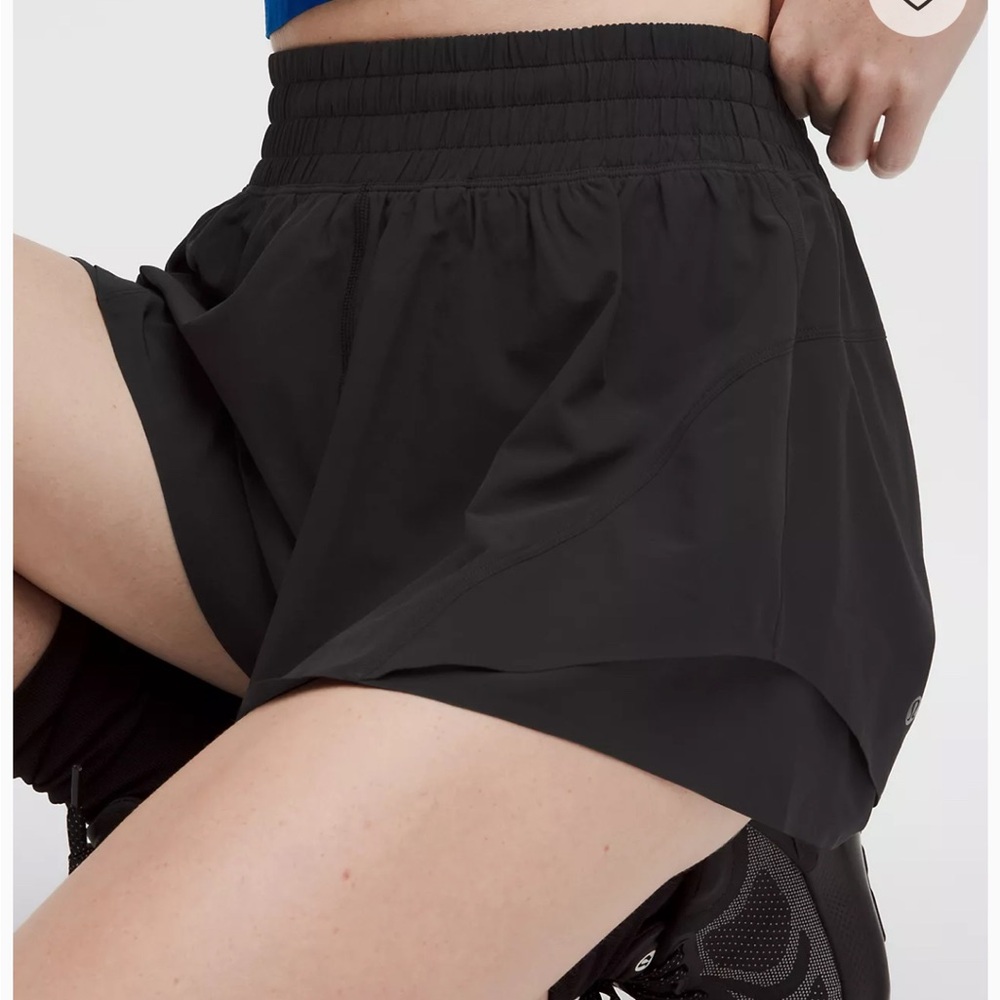 Lululemon NWT Shake It Out High-Rise Running Short 2.5" size XS Black - Picture 11 of 13